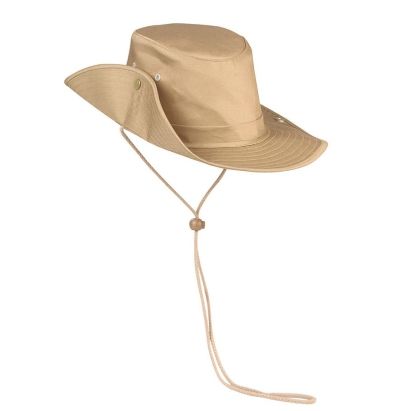 Klobouk BUSH s drukem KHAKI Klobouk BUSH s drukem KHAKI