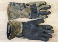 Rukavice flecktarn, použité, dlouhé