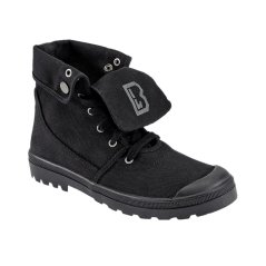 Boty MILITARY SNEAKER plátěné ČERNÉ