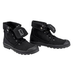 Boty MILITARY SNEAKER plátěné ČERNÉ