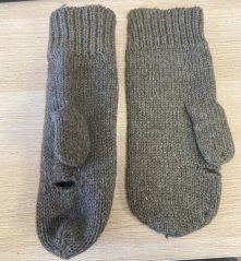 Rukavice zimní "střelecké" vlna, dlouhodobě skladované