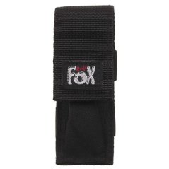 Pouzdro na nůž velké nylon FOX ČERNÉ