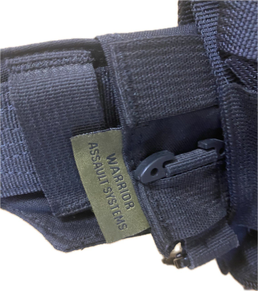 Taktický opasek Low profile molle Warrior s Cobra sponou, použitý +sumky super akce