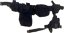 Taktický opasek Low profile molle Warrior s Cobra sponou, použitý +sumky super akce