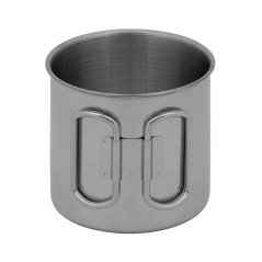 Hrnek nerezový FOX sklopná ucha 450 ml