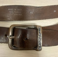 Opasek kožený Pepe jeans, použitý, vel. cca 95 cm
