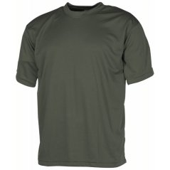 Triko Tactical prodyšné rychleschnoucí ZELENÉ