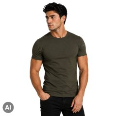 Triko funkční pánské MERINOWOOL 01 slim ZELENÉ
