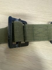 Opasek taktický Blackhawk zelený, použitý, vel. cca 100 cm